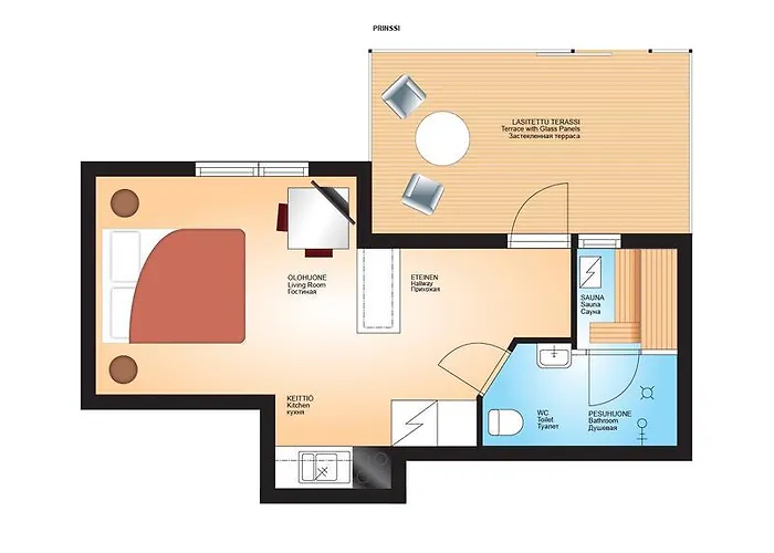 Apartmán Vuokatin Aateli Vuokatti